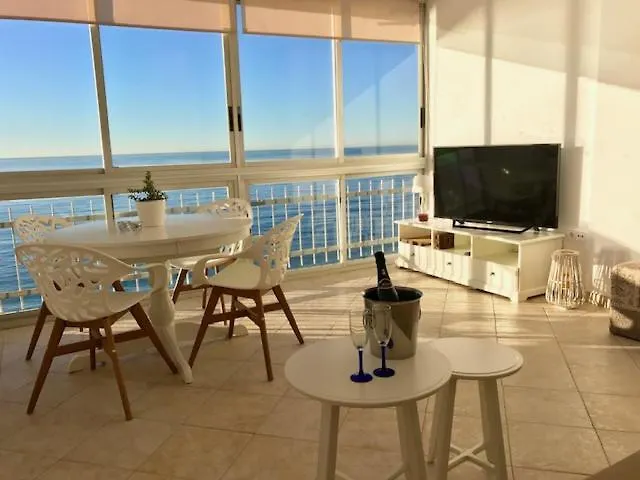 Los Fernandos, 1st Line Beachfront Poniente, 2 Bedroom Ocean Terrace Benidorm